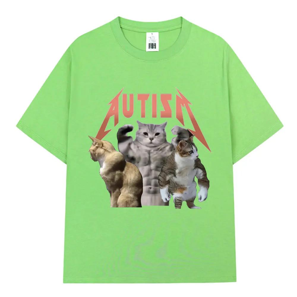 Buff Cats Autism Meme T-shirt Fitness Gym Fashion Hip Hop Short Sleeve T-shirts Men Women summer 100% Cotton Comfort T Shirts 4XL
Buff Cats Autism Meme T-shirt Fitness Gym Fashion Hip Hop Short Sleeve T-shirts Men Women summer 100% Cotton Comfort T Shirts 4XL