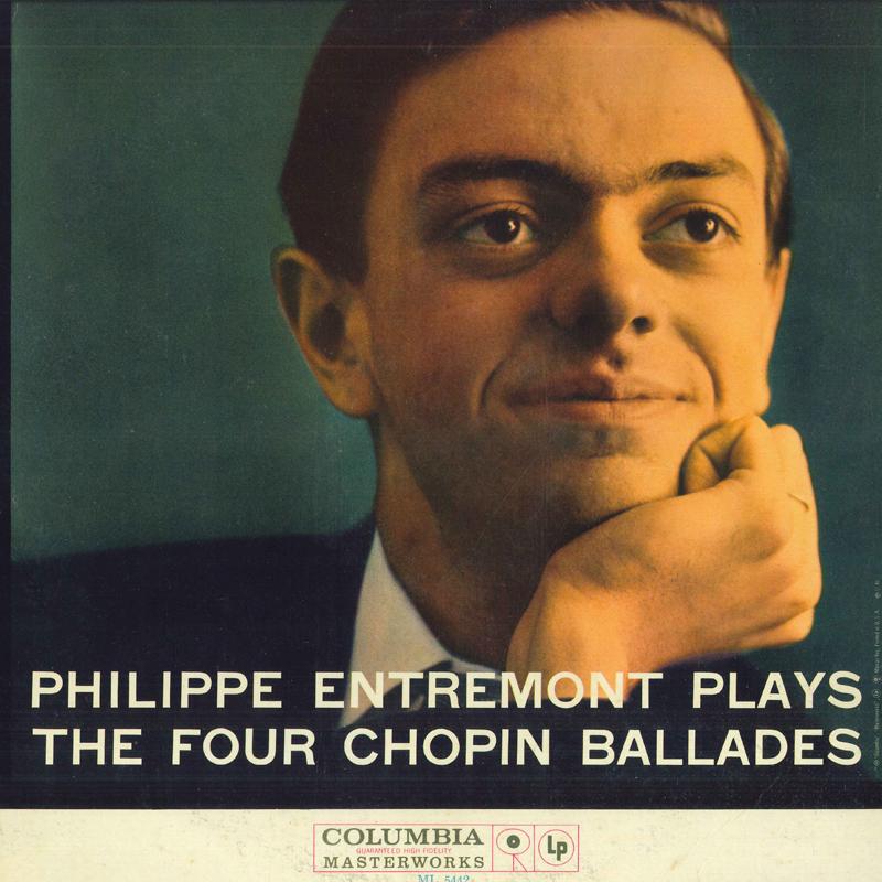 LP Record CHOPIN PHILIPPE ENTREMONT Four Ballades ML5442 COLUMBIA MASTE US Classical Used
LP Record CHOPIN PHILIPPE ENTREMONT Four Ballades ML5442 COLUMBIA MASTE US Classical Used