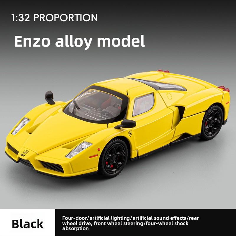 1:32 ENZO Alloy Sports Car Model Diecast Metal Racing Vehicles Car Model Simulation Sound and Light Collection Children Toy Gift
1:32 ENZO Alloy Sports Car Model Diecast Metal Racing Vehicles Car Model Simulation Sound and Light Collection Children Toy Gift
