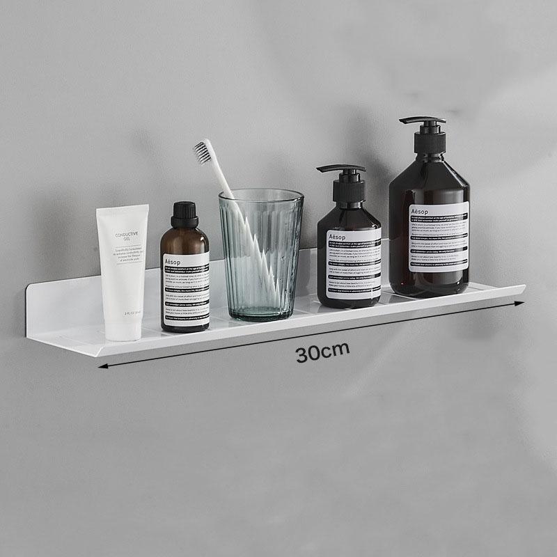 Black/White Aluminum Bathroom Shelving Wall Hanging Toilet Shampoo Holder Shelf Shower Storage Holder Bathroom Accessories
Black/White Aluminum Bathroom Shelving Wall Hanging Toilet Shampoo Holder Shelf Shower Storage Holder Bathroom Accessories