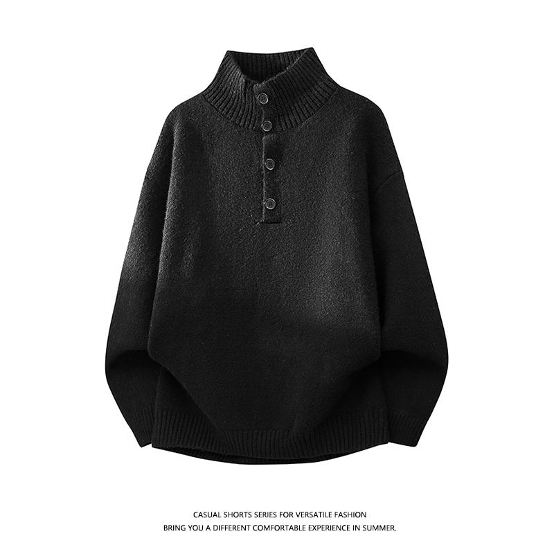 Sweater Men s Autumn and Winter Solid Color Zipper Turtleneck Fashion Casual Top XL чорний
Sweater Men s Autumn and Winter Solid Color Zipper Turtleneck Fashion Casual Top XL чорний