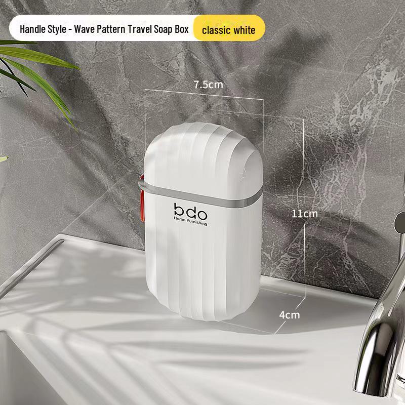 Роскошная дорожная мыльница: Компактный, герметичный, с крышкой и сливом — идеально подходит для дома и путешествий
Роскошная дорожная мыльница: Компактный, герметичный, с крышкой и сливом — идеально подходит для дома и путешествий