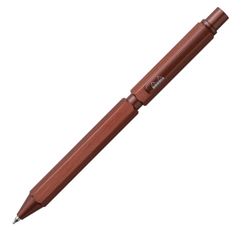 Rhodia multifunction pen script multi pen Maron Brown” ballpoint pen oily 0.5mm 2 colors (black/red) & mechanical pencil aluminum body Hairline
Rhodia multifunction pen script multi pen Maron Brown” ballpoint pen oily 0.5mm 2 colors (black/red) & mechanical pencil aluminum body Hairline