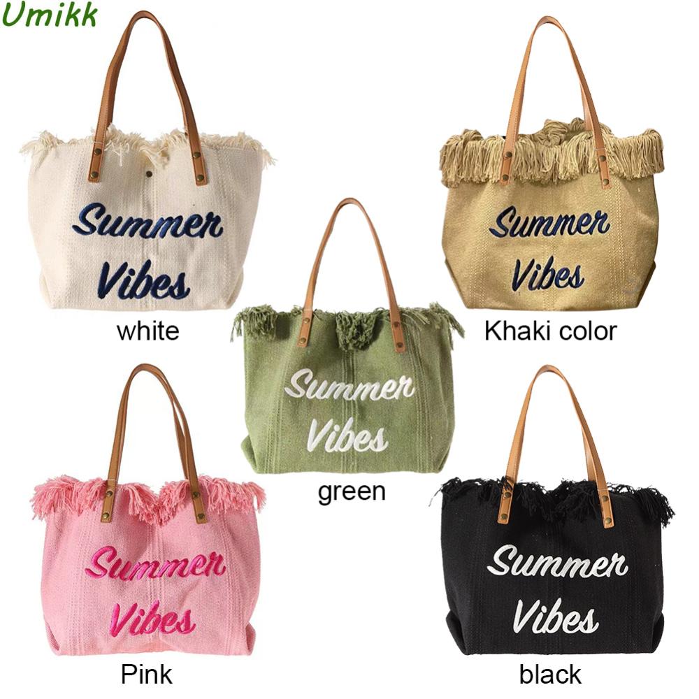 Женская холщовая сумка-тоут, модная сумка через плечо, большая вместимость, простая сумка для покупок с буквенным принтом, повседневная сумка для продуктов для путешествий на открытом воздухе