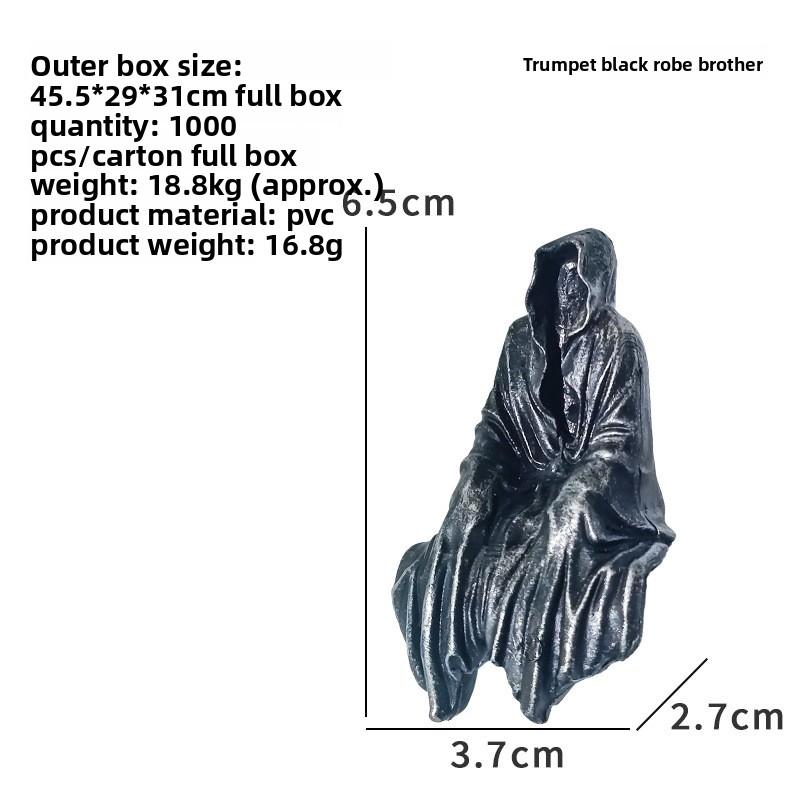 Готическая фигурка человека в плаще - настольное и автомобильное украшение-орнамент для любителей тайн S чёрный
Готическая фигурка человека в плаще - настольное и автомобильное украшение-орнамент для любителей тайн S чёрный