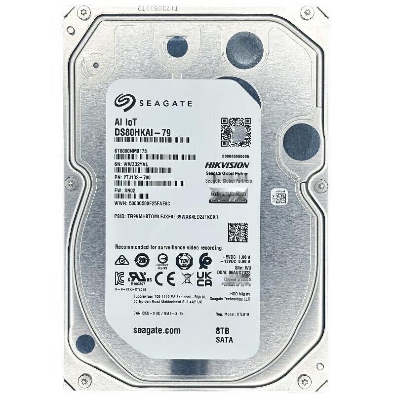 Hikvision 8TB Enterprise SAS Hard Drive
Hikvision 8TB Enterprise SAS Hard Drive