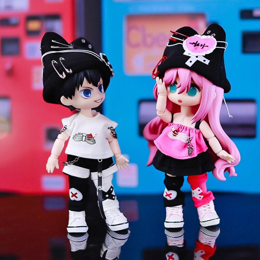 1 set Handmade Doll Hoodie Shorts Casual Wear Obitsu11 Outfit OB11 Heart Beat Series Set GSC Body чорний
1 set Handmade Doll Hoodie Shorts Casual Wear Obitsu11 Outfit OB11 Heart Beat Series Set GSC Body чорний