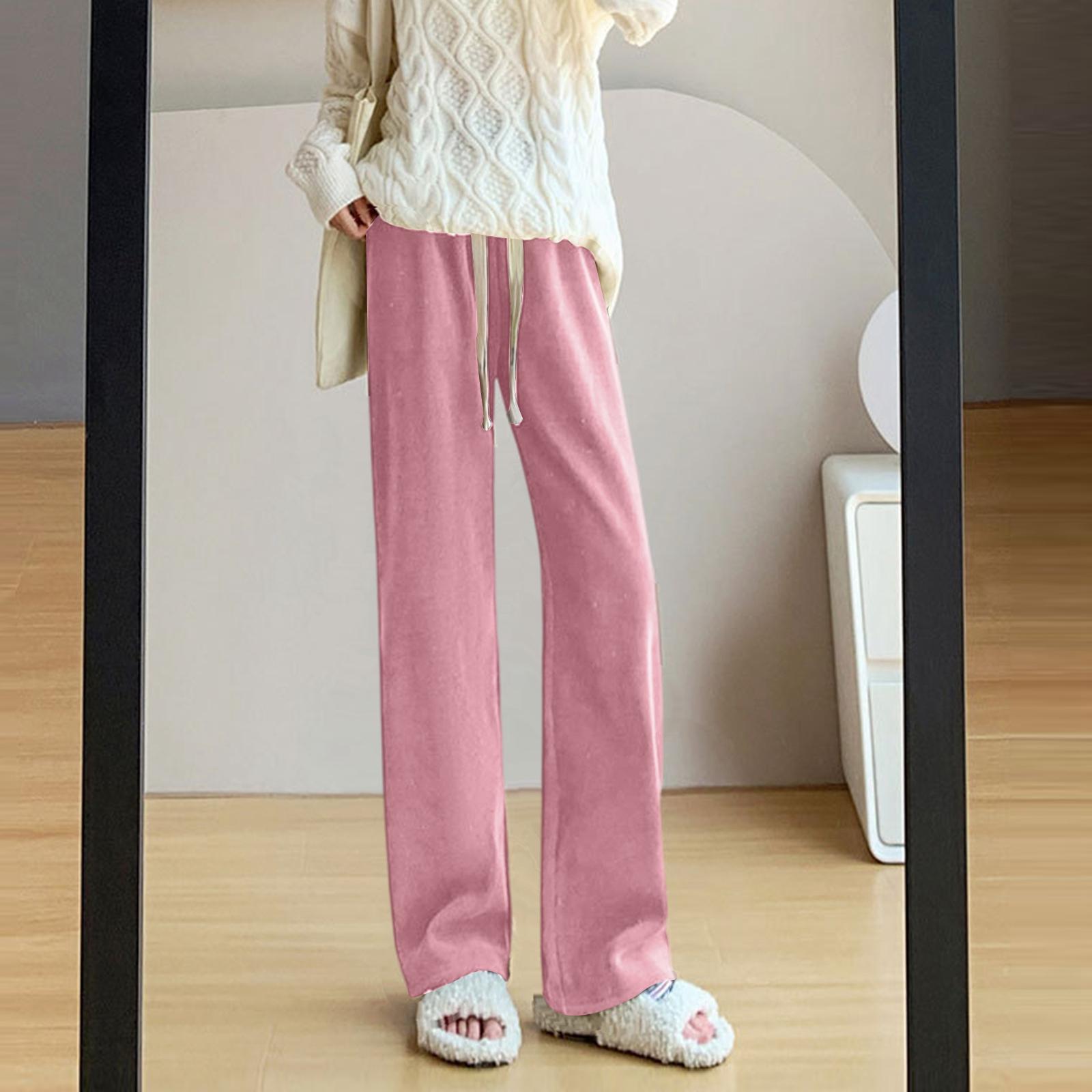 Women s Fashionable Casual Loose Fleece Lined Long Pants XL розовый
Women s Fashionable Casual Loose Fleece Lined Long Pants XL розовый