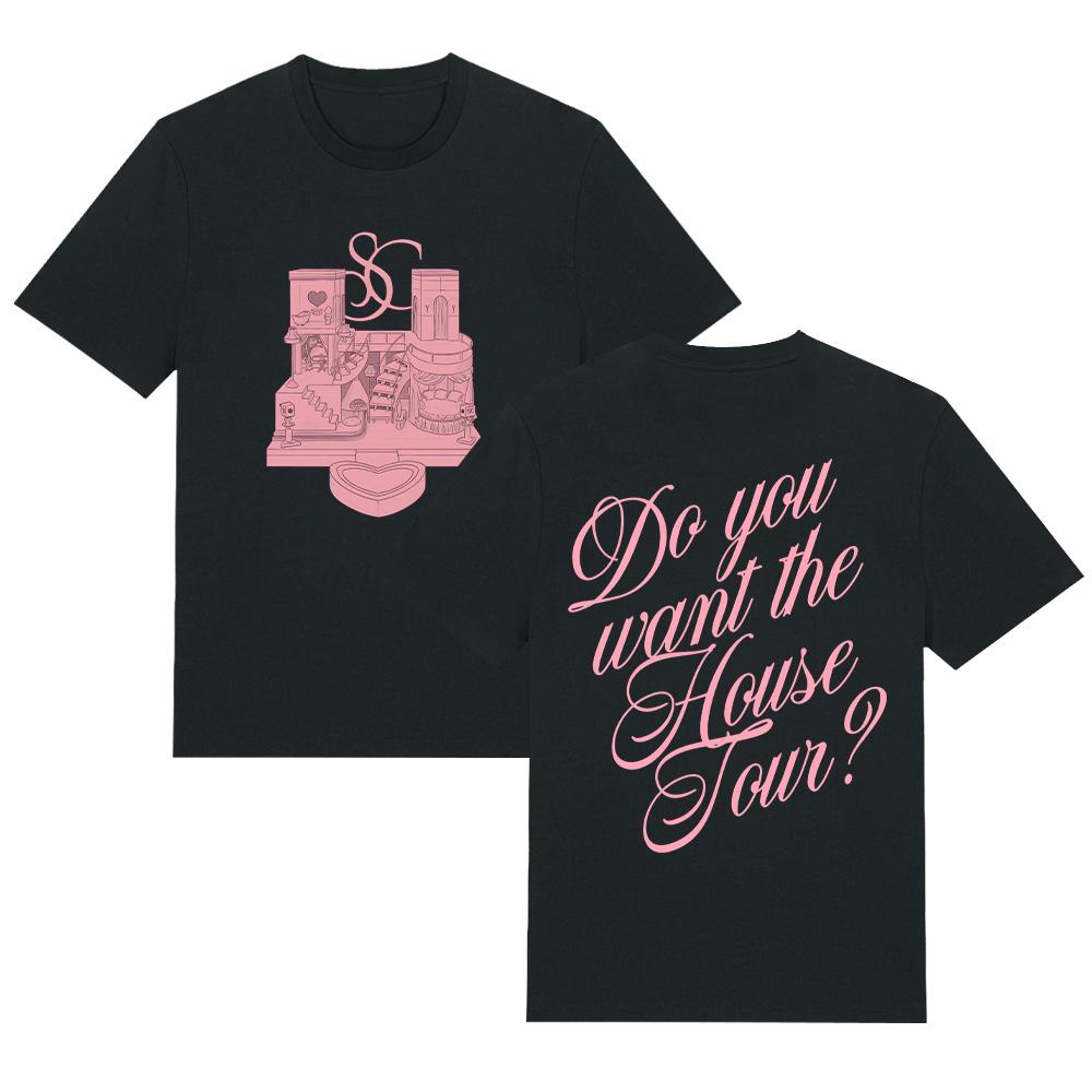 Sabrina Carpenter House Tour T-Shirt Men s Casual Cotton T-Shirt O-Neck Short Sleeve Basic Top Daily Wear Women Short Sleeve Tee XS чёрный
Sabrina Carpenter House Tour T-Shirt Men s Casual Cotton T-Shirt O-Neck Short Sleeve Basic Top Daily Wear Women Short Sleeve Tee XS чёрный