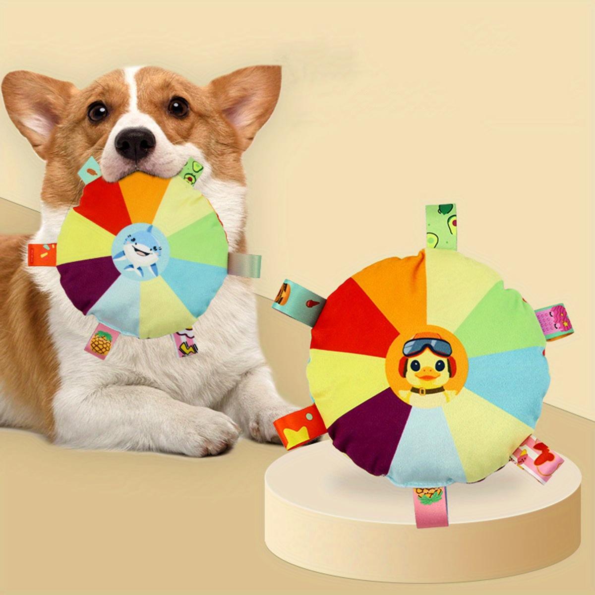 Cartoon Patterned Plush Flying Disk Toy with Sounding Bell for Dogs,Interactive Training and Dental Health Chew Toy pet supplies
Cartoon Patterned Plush Flying Disk Toy with Sounding Bell for Dogs,Interactive Training and Dental Health Chew Toy pet supplies