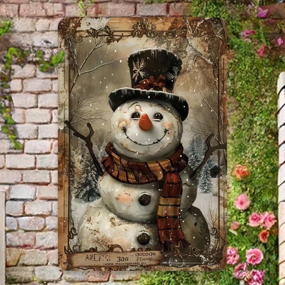 Vintage Snowman Metal Tin Sign 8x12 Inch for Christmas Indoor Outdoor Wrought Iron Wall Art Home Office Garage Decor 20x30 різнокольоровий
Vintage Snowman Metal Tin Sign 8x12 Inch for Christmas Indoor Outdoor Wrought Iron Wall Art Home Office Garage Decor 20x30 різнокольоровий
