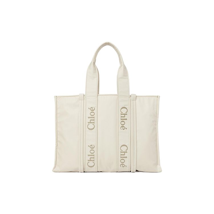 Chloe Woody Iconic Embroidered Logo Solid Recycled Nylon Tote Bag Women Tote Bags Ivory-Gray CHC23-WS382L41-22M Basic Set (Bag+Dust Bag)
Chloe Woody Iconic Embroidered Logo Solid Recycled Nylon Tote Bag Women Tote Bags Ivory-Gray CHC23-WS382L41-22M Basic Set (Bag+Dust Bag)