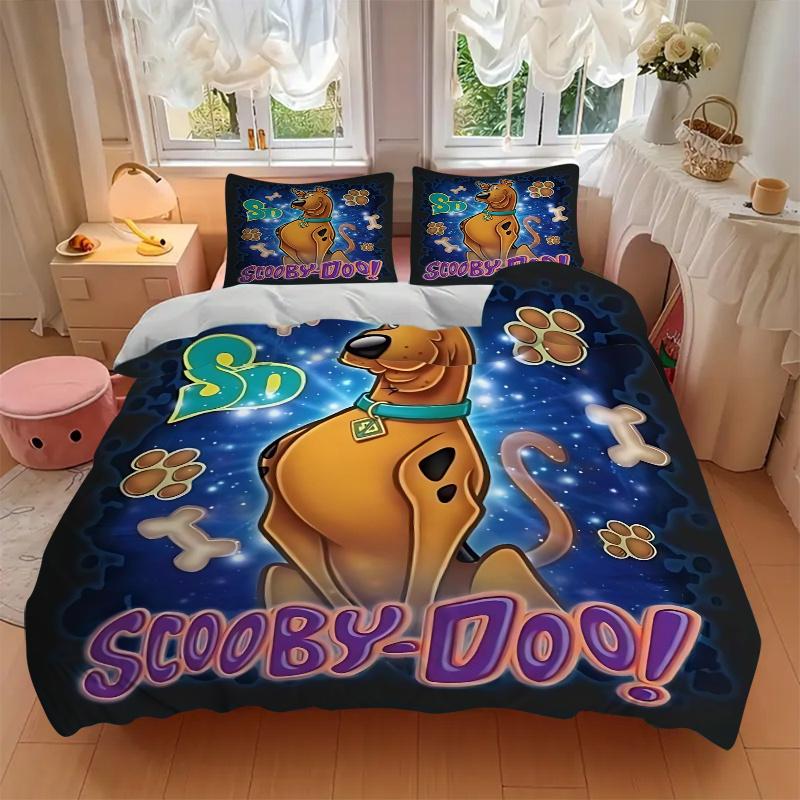 3pcs Animated Scooby Doo Character Bedding Set - Includes 1 Quilt Cover and 2 Pillowcases, Comfortable Bedding with Stylish Design for Bedro 200x220cm
3pcs Animated Scooby Doo Character Bedding Set - Includes 1 Quilt Cover and 2 Pillowcases, Comfortable Bedding with Stylish Design for Bedro 200x220cm