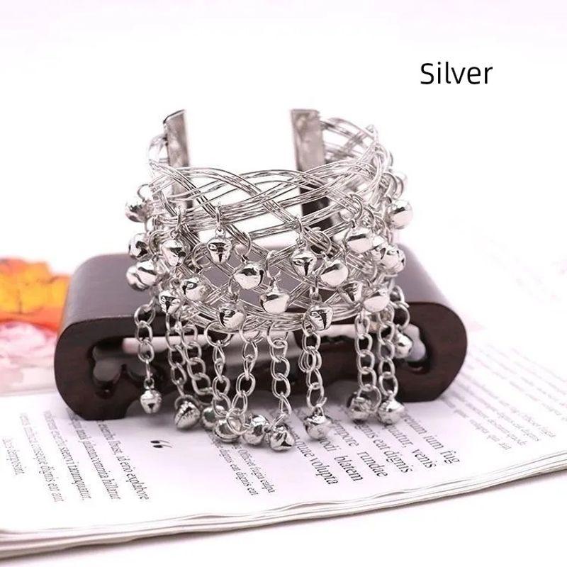 Мяо Серебряный Браслет Костюм для Танца Колокольчик Аксессуар/Украшение Малые Народы Сценическое Украшение Детский Браслет с Открытым Концом 1