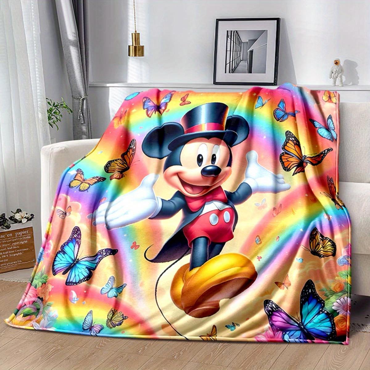 1pc Mickey and Butterflies Printing Blanket for All Season, Cartoon Blanket, Office Blanket, Lunch Rest Blanket, Camping Talk, Car Blanket 130cmx150cm
1pc Mickey and Butterflies Printing Blanket for All Season, Cartoon Blanket, Office Blanket, Lunch Rest Blanket, Camping Talk, Car Blanket 130cmx150cm