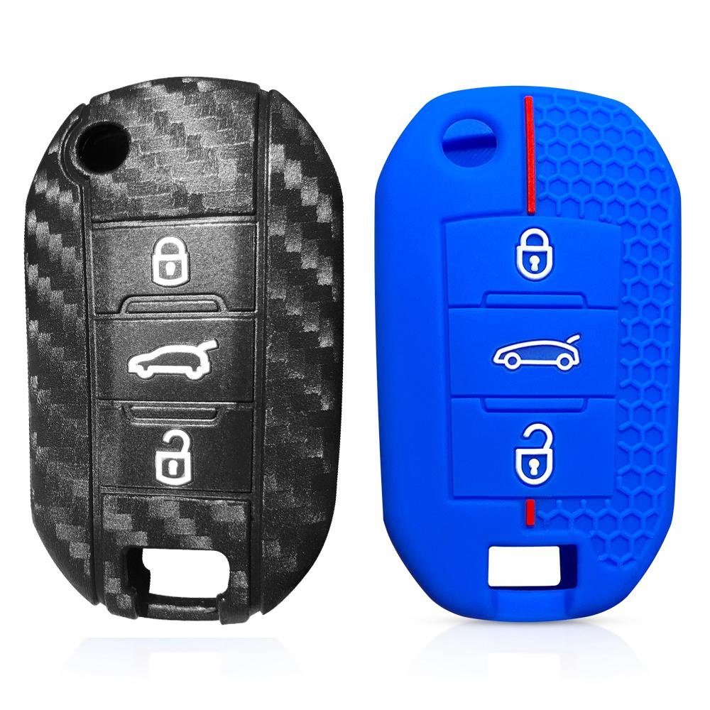 Силиконовый чехол для ключа автомобиля из углеродного волокна для Peugeot 208 3008 308 2008 для Opel Corsa F Grandland X Citroen C4 C2 C3 C5 Aircross чехол
Силиконовый чехол для ключа автомобиля из углеродного волокна для Peugeot 208 3008 308 2008 для Opel Corsa F Grandland X Citroen C4 C2 C3 C5 Aircross чехол