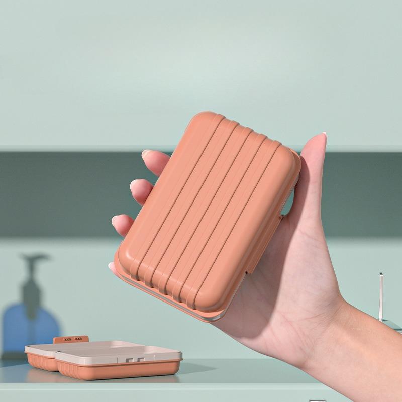 Double Layer Soap Box with Lid Drainage Design Large Soap Holder for Bathroom Home Creative Sealed Portable Travel Soap Case помаранчевий
Double Layer Soap Box with Lid Drainage Design Large Soap Holder for Bathroom Home Creative Sealed Portable Travel Soap Case помаранчевий