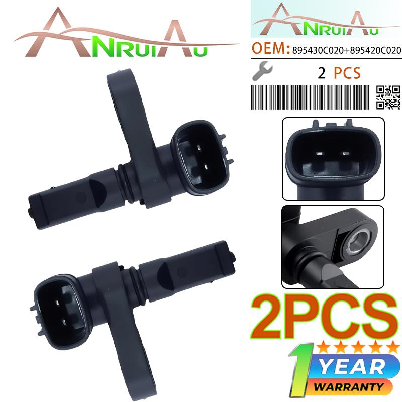 2pcs ABS Sensors Front or Rear Left and Right 89543-0C020 895420C020 Compatible with Toyota Tundra 2007-2017 Sequoia 2008-2017
2pcs ABS Sensors Front or Rear Left and Right 89543-0C020 895420C020 Compatible with Toyota Tundra 2007-2017 Sequoia 2008-2017