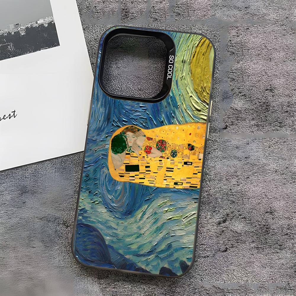 The Kiss Gustav Klimt Painting Phone Case For IPhone17 Air 16 15 14 Plus 13 12 11 Pro 7 8 XS Max XR Silver Black Bumper Case iPhone 13ProMax
The Kiss Gustav Klimt Painting Phone Case For IPhone17 Air 16 15 14 Plus 13 12 11 Pro 7 8 XS Max XR Silver Black Bumper Case iPhone 13ProMax
