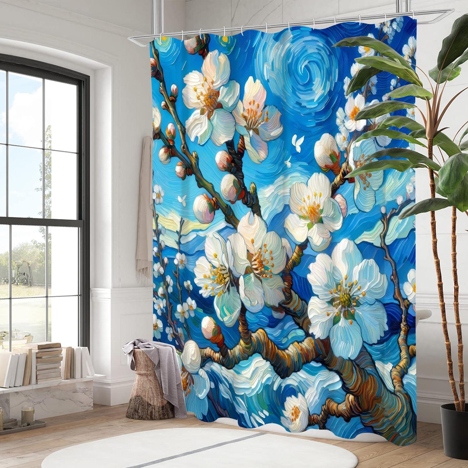 Painting art style shower curtain, bathroom shower waterproof curtain with 12 hooks, fish shaped home decoration, free delivery 180x180cm curtain небо синє кольору
Painting art style shower curtain, bathroom shower waterproof curtain with 12 hooks, fish shaped home decoration, free delivery 180x180cm curtain небо синє кольору