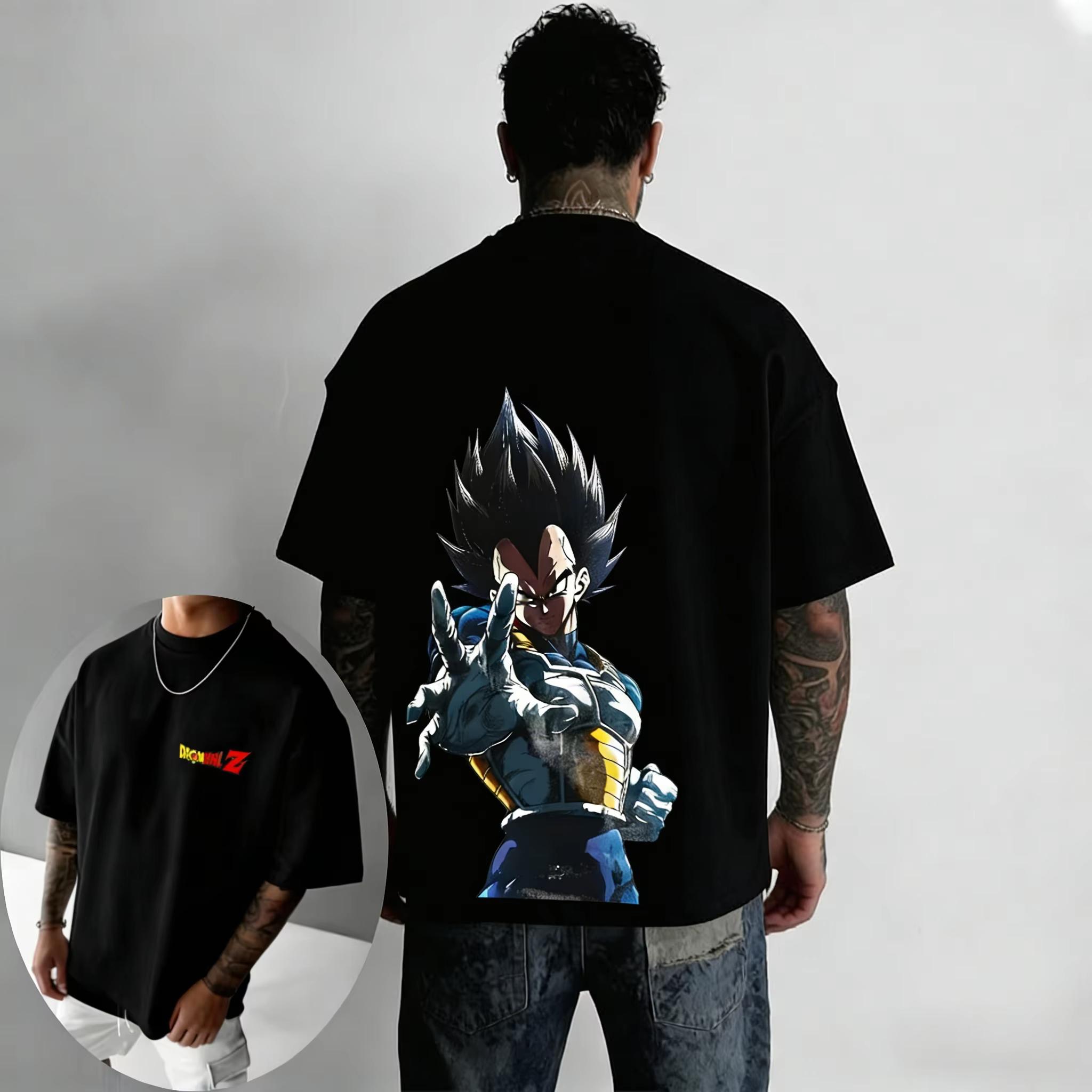 Dragon Ball Trendy Hot Items Anime Vegeta Printed Cotton Tshirt 2026 Harajuku Men and Women Summer New Large Loose Casual Top S
Dragon Ball Trendy Hot Items Anime Vegeta Printed Cotton Tshirt 2026 Harajuku Men and Women Summer New Large Loose Casual Top S