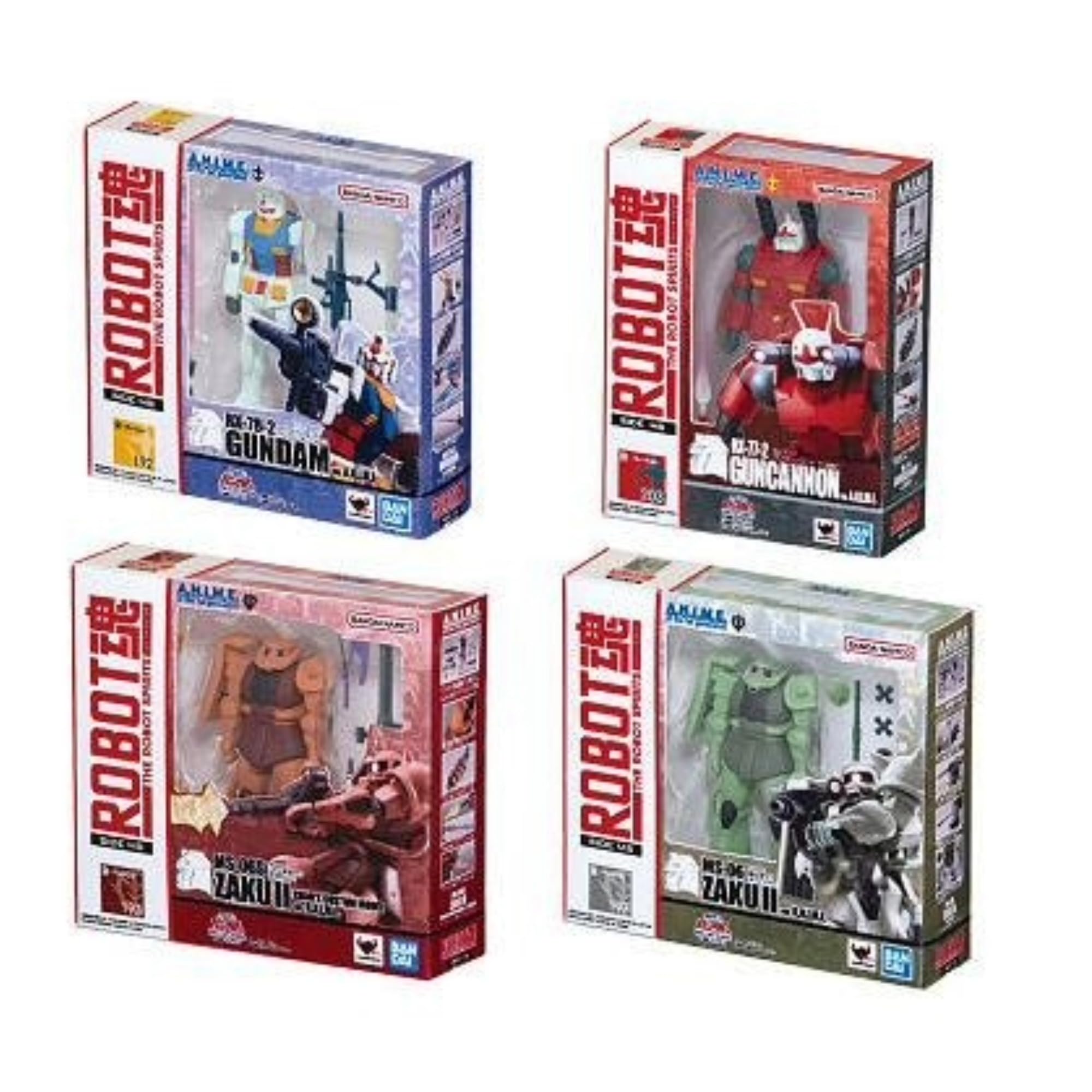 BANDAI Mobile Suit Gundam ROBOT Spirits Miniature Collection x Complete Set of Gachapon Capsule Toy 4,
BANDAI Mobile Suit Gundam ROBOT Spirits Miniature Collection x Complete Set of Gachapon Capsule Toy 4,