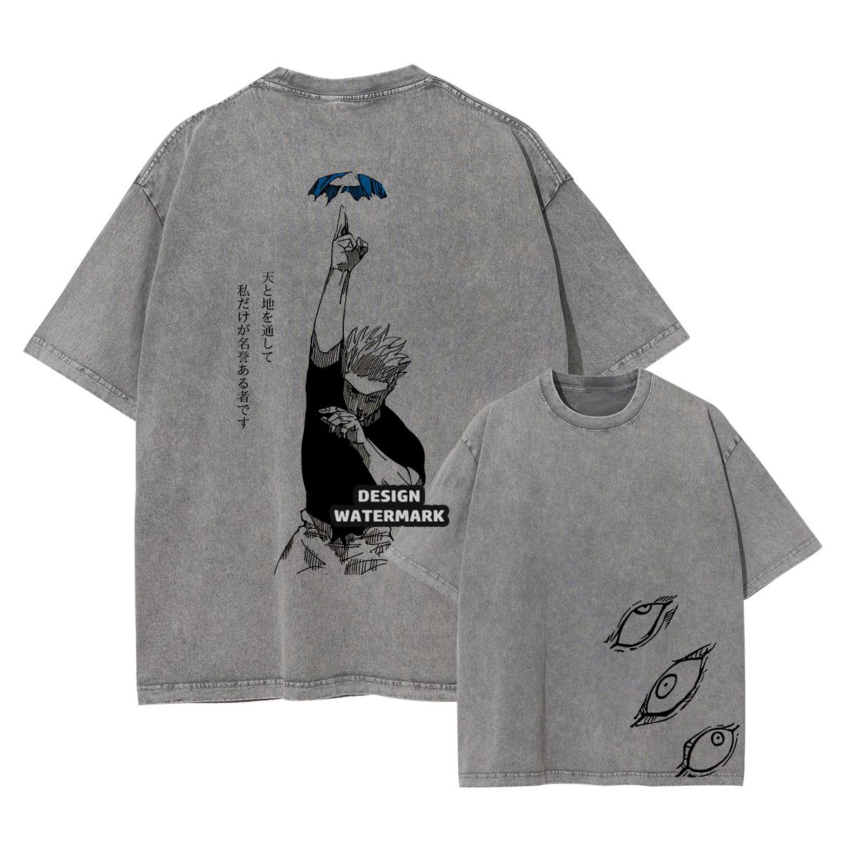 Anime JJujutsu KKaisen T Shirts Oversized Vintage Washed Gojo Satoru Tshirt Manga Fushiguro Toji Tops Tees Man Cotton S
Anime JJujutsu KKaisen T Shirts Oversized Vintage Washed Gojo Satoru Tshirt Manga Fushiguro Toji Tops Tees Man Cotton S