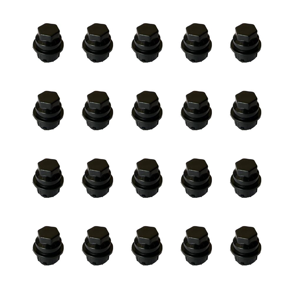 Black Lug Nut Cover M24-2.0 Hex 19mm Set 20 For Chevy Buick Pontiac Saturn 01-08
Black Lug Nut Cover M24-2.0 Hex 19mm Set 20 For Chevy Buick Pontiac Saturn 01-08