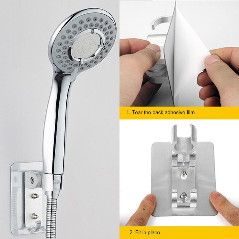 Vogue Popular Portable Hot Sale Bathroom Accessories Bracket Shower Head Stand Hand Held High Quality Shower Head Fitting 1PC Holder Wall Gel Mounted
Vogue Popular Portable Hot Sale Bathroom Accessories Bracket Shower Head Stand Hand Held High Quality Shower Head Fitting 1PC Holder Wall Gel Mounted