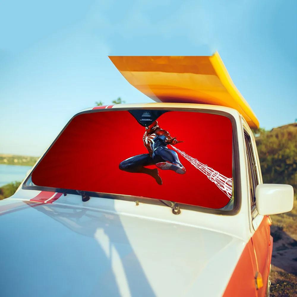SpiderMan Car Sunshade: Windshield Heat Insulation & Sun Protection 130*70 cm
SpiderMan Car Sunshade: Windshield Heat Insulation & Sun Protection 130*70 cm