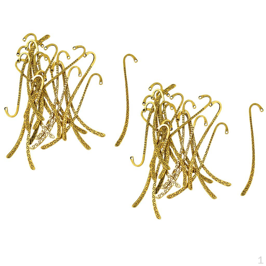 Набор из 40 тибетских закладок с бусинами и петлей для изготовления своими руками, золотистые
Набор из 40 тибетских закладок с бусинами и петлей для изготовления своими руками, золотистые