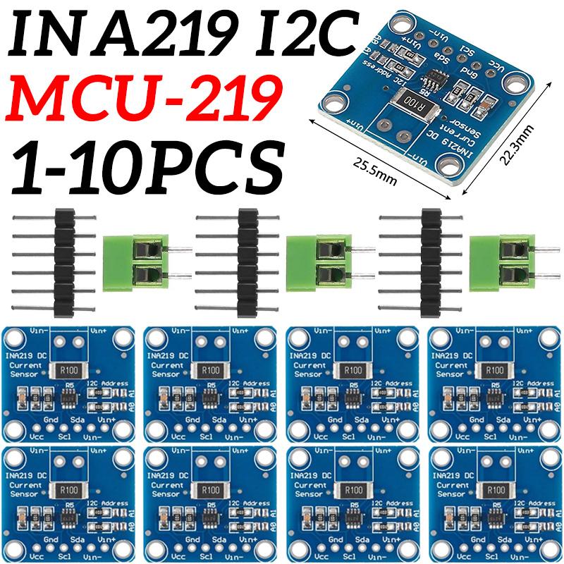 MCU-219 INA219 I2C IIC нульовий дрейф двонаправлений струмовий датчик моніторингу потужності модуль датчика прориву модулі моніторингу
MCU-219 INA219 I2C IIC нульовий дрейф двонаправлений струмовий датчик моніторингу потужності модуль датчика прориву модулі моніторингу