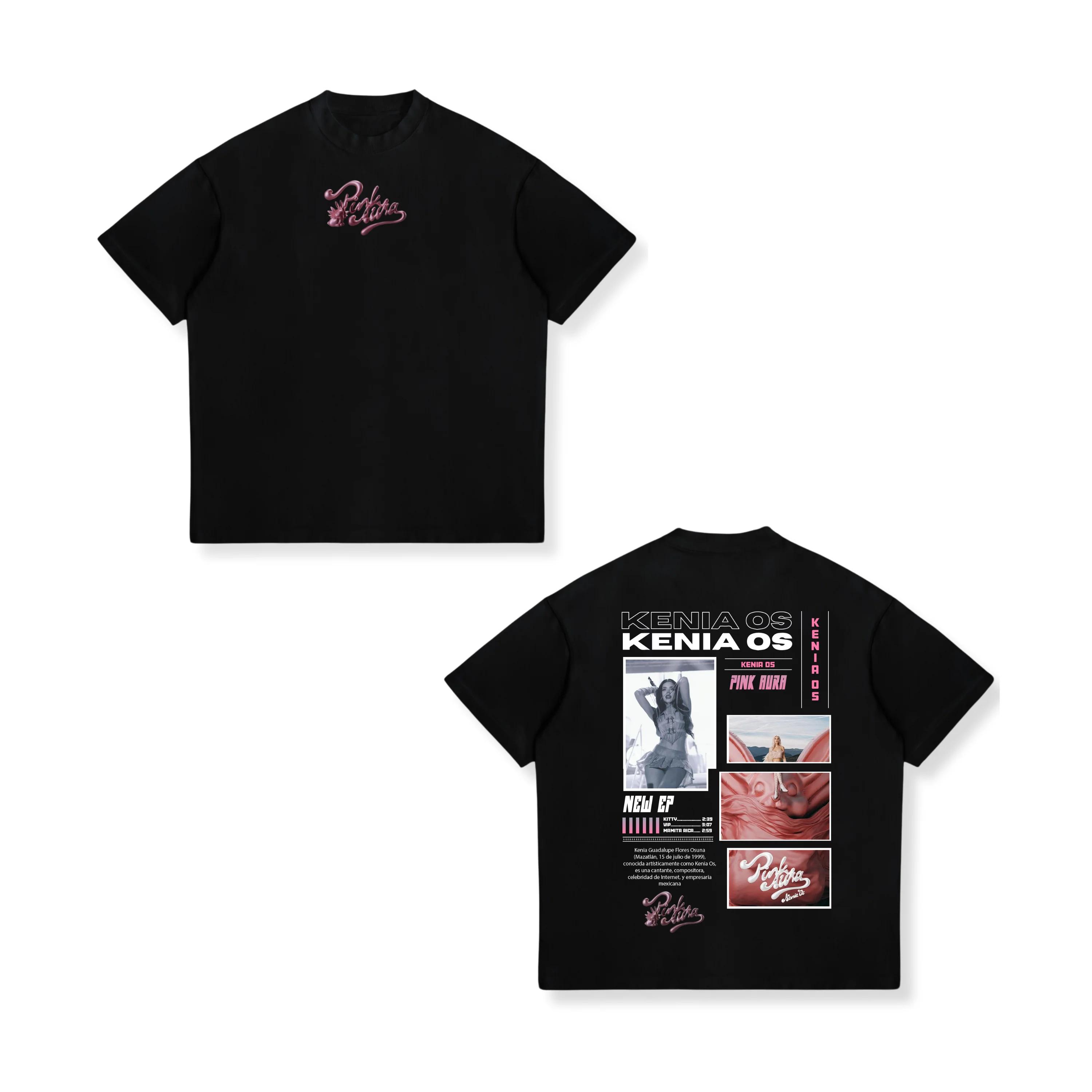 Singer Kenia Os Pink Aura Album 2025 T Shirt Unisex Women Trendy Vintage Harajuku TShirt Oversized Cotton Y2k Tshirts Streetwear 4XL
Singer Kenia Os Pink Aura Album 2025 T Shirt Unisex Women Trendy Vintage Harajuku TShirt Oversized Cotton Y2k Tshirts Streetwear 4XL