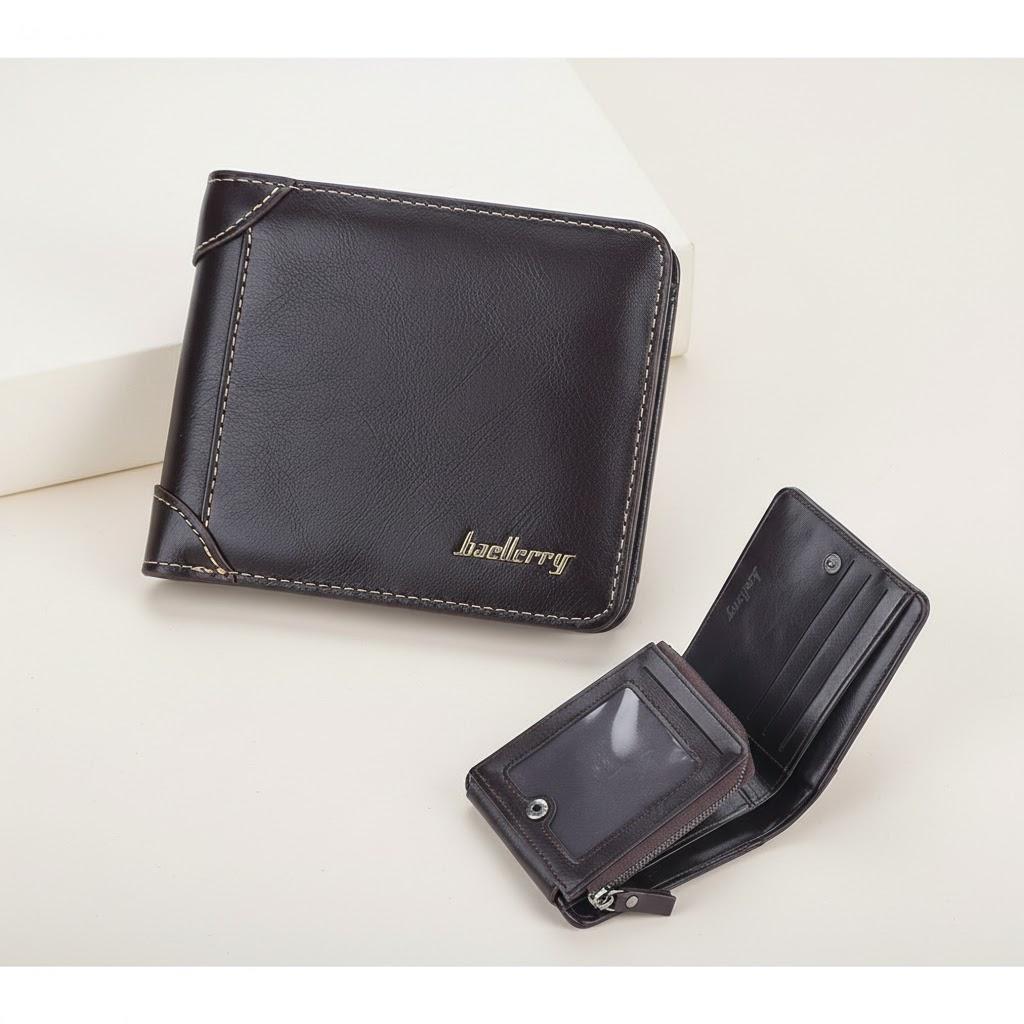 Stylish RFID Leather Wallet for Men Slim Bifold Design with ID Window Card Slots Ideal for Travel Daily Use
Stylish RFID Leather Wallet for Men Slim Bifold Design with ID Window Card Slots Ideal for Travel Daily Use