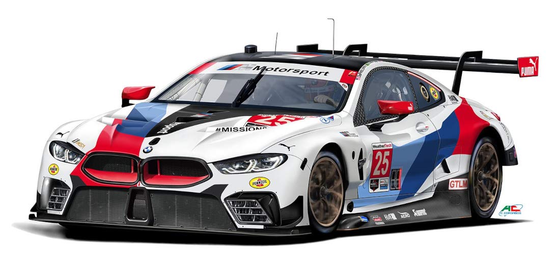 Racing Series BMW M8 GTE 2019 Daytona 24 Hour Race Winner Plastic Model PN24010 Platz/NuNu 1/24
Racing Series BMW M8 GTE 2019 Daytona 24 Hour Race Winner Plastic Model PN24010 Platz/NuNu 1/24