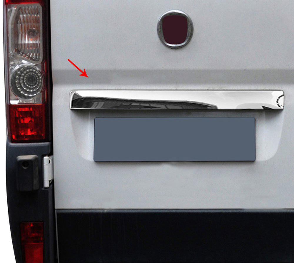 Chrome strip above the number (stainless steel) Carmos - Turkish steel for Fiat Ducato 2006-2025
Chrome strip above the number (stainless steel) Carmos - Turkish steel for Fiat Ducato 2006-2025