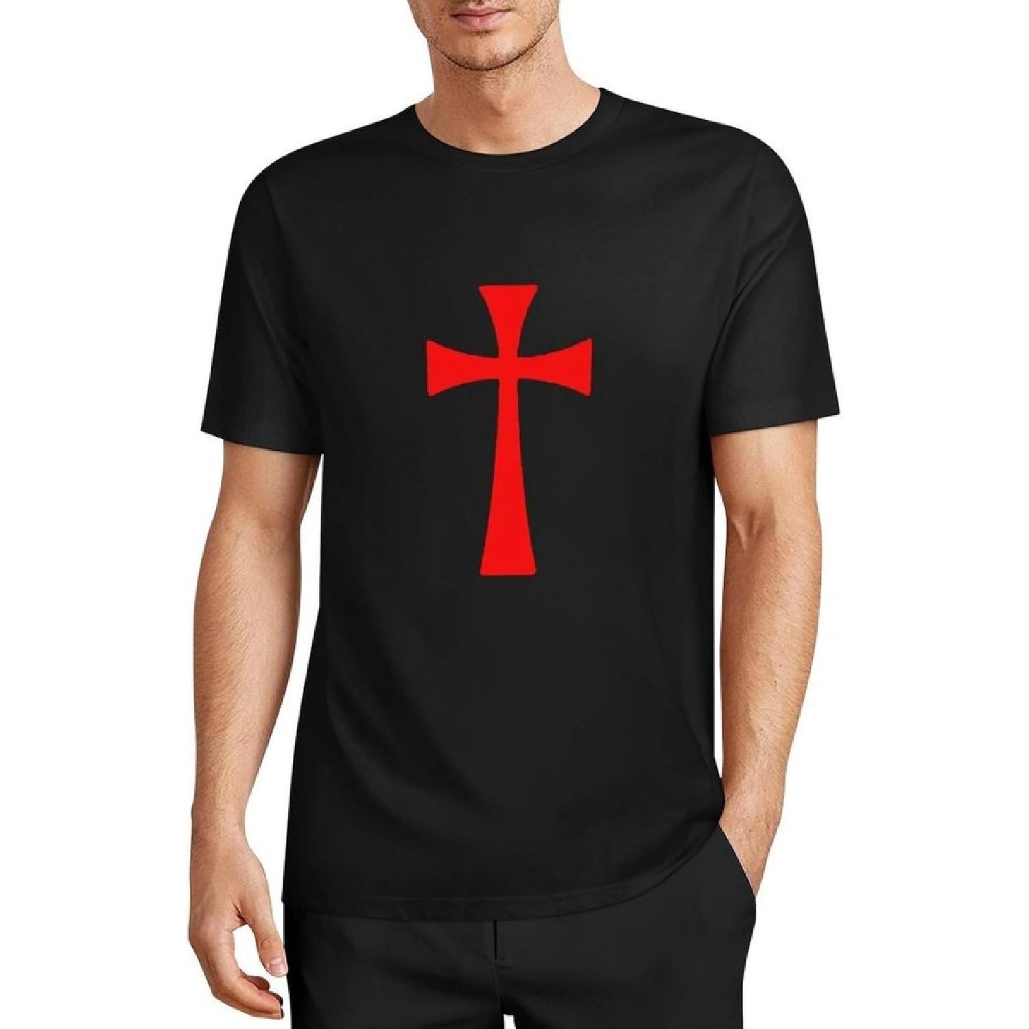Soft Cotton Short Sleeve T-Shirt Casual Fit Cross Knights Templar Shirt XXXXXL чорний
Soft Cotton Short Sleeve T-Shirt Casual Fit Cross Knights Templar Shirt XXXXXL чорний