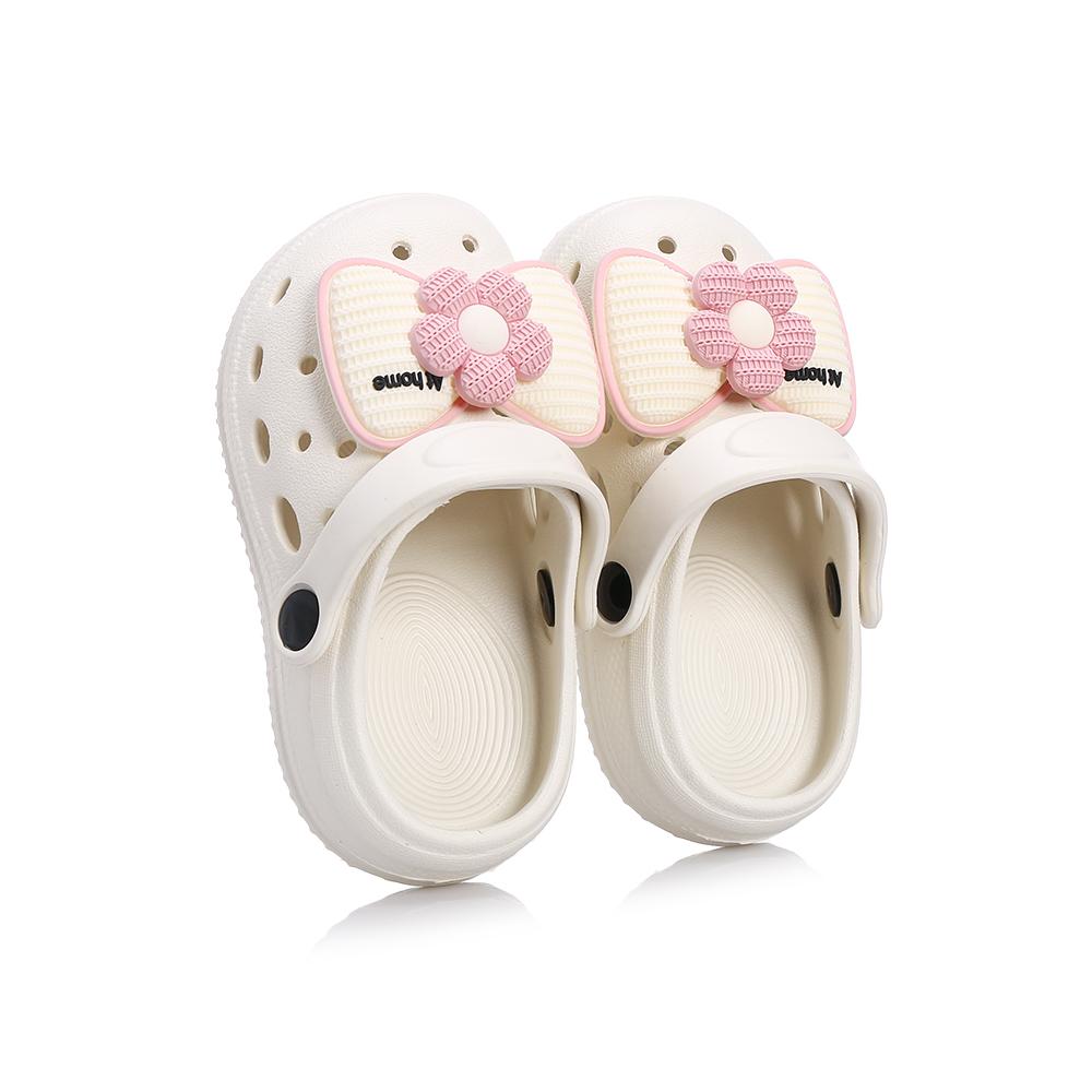 Children s Slippers Lightweight Anti-slip Hollow For Girls Big Bow Slip On Closed Toe Clogs Kids Garden Shoes Sandals 23
Children s Slippers Lightweight Anti-slip Hollow For Girls Big Bow Slip On Closed Toe Clogs Kids Garden Shoes Sandals 23
