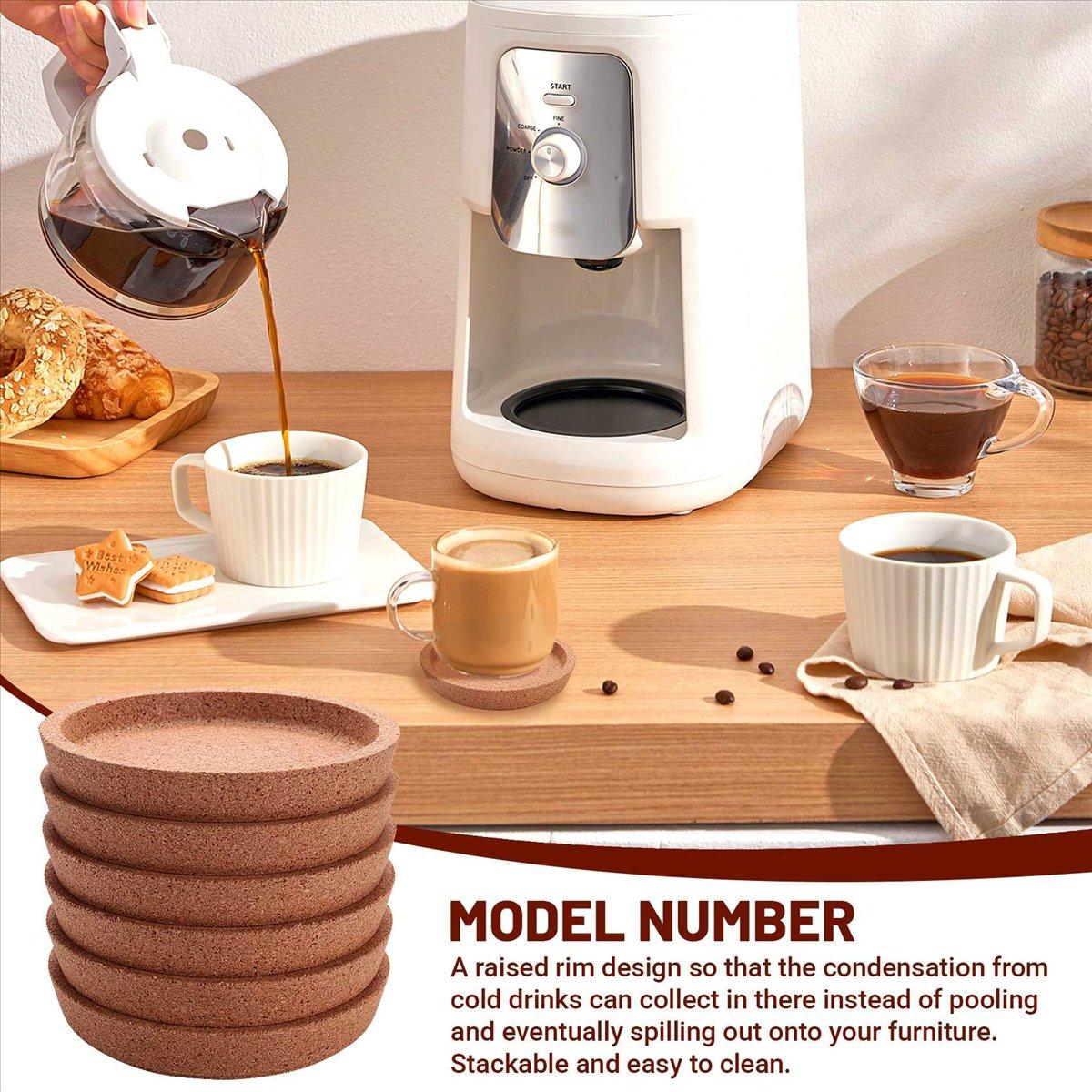 BHBL 6 Pack Cork Coasters, 4 Inch Absorbent Heat Round Cork Coasters for Most Kind of Mugs in Office or Home China Mainland
BHBL 6 Pack Cork Coasters, 4 Inch Absorbent Heat Round Cork Coasters for Most Kind of Mugs in Office or Home China Mainland