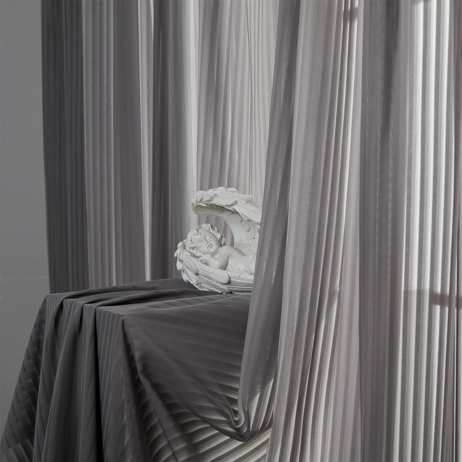 Topfinel Кружево 200см Набор кружевных милых штор для эркера с УФ-защитой, Длина, 2, Пыльца, Защита, Стильный, Серый, Полиэстер, Шторы, Шторы, Кружево, серый
Topfinel Кружево 200см Набор кружевных милых штор для эркера с УФ-защитой, Длина, 2, Пыльца, Защита, Стильный, Серый, Полиэстер, Шторы, Шторы, Кружево, серый