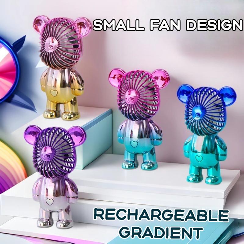 2025 popular cartoon mini violent bear small fan holding a three-speed USB portable rechargeable gradient bear fan
2025 popular cartoon mini violent bear small fan holding a three-speed USB portable rechargeable gradient bear fan