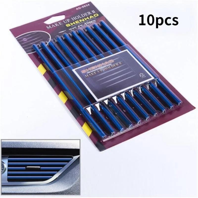 10 шт., 20 см, универсальная автомобильная розетка для кондиционера, U-образная декоративная накладка, полоски, аксессуары для стайлинга автомобилей синий
10 шт., 20 см, универсальная автомобильная розетка для кондиционера, U-образная декоративная накладка, полоски, аксессуары для стайлинга автомобилей синий