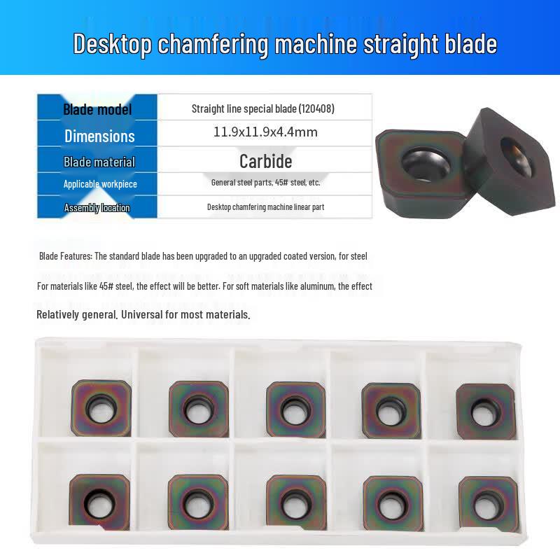 Kaidelong Benchtop High-Speed Chamfering Machine CN plug (adapter included) Metal
Kaidelong Benchtop High-Speed Chamfering Machine CN plug (adapter included) Metal