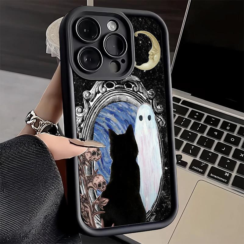 Phone Case for iPhone 17 Air 16E 15 16 Pro Max Black Cat Witch Aesthetics Cover 14 Plus 13 12 Mini Soft Shell Silicone Fundas iPhone 14 Pro Max
Phone Case for iPhone 17 Air 16E 15 16 Pro Max Black Cat Witch Aesthetics Cover 14 Plus 13 12 Mini Soft Shell Silicone Fundas iPhone 14 Pro Max