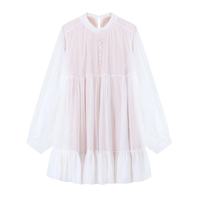 Kumikumi Design Temperament Niche Chic Lantern Sleeve One piece Dress Women clothing Autumn Loose Chic Large Swing Skirt Lantern Sleeve Dress S
Kumikumi Design Temperament Niche Chic Lantern Sleeve One piece Dress Women clothing Autumn Loose Chic Large Swing Skirt Lantern Sleeve Dress S