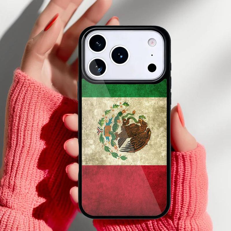 Vintage Mexico Mexican Flag Phone Case for iPhone 17 Air 16e 15 14 13 Pro Max Back Cover for 12 11 Pro Coque iPhone 11
Vintage Mexico Mexican Flag Phone Case for iPhone 17 Air 16e 15 14 13 Pro Max Back Cover for 12 11 Pro Coque iPhone 11