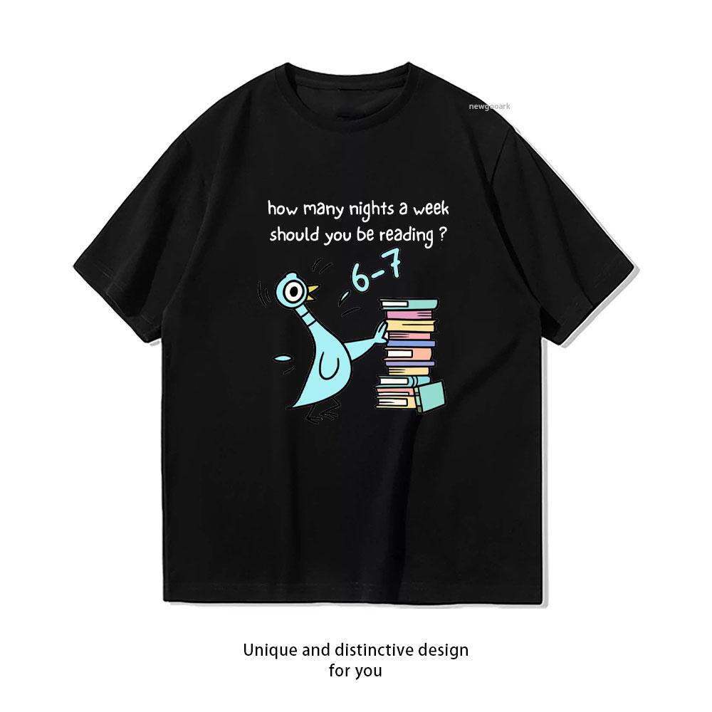How Unisexy Nights A Week Should You Be Reading 67 Teacher TShirt Women Unisex Casual Cotton Graphic T Shirts Oneck Shirt 4XL
How Unisexy Nights A Week Should You Be Reading 67 Teacher TShirt Women Unisex Casual Cotton Graphic T Shirts Oneck Shirt 4XL