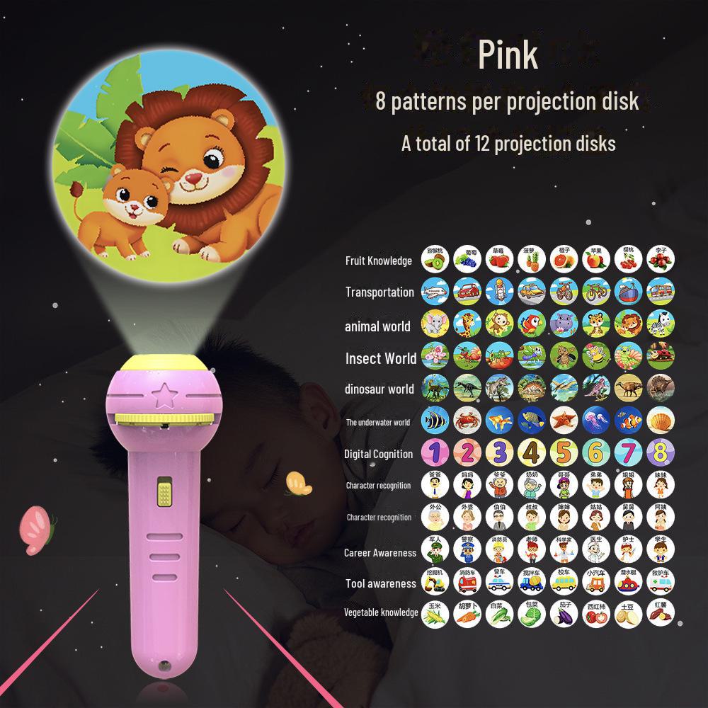 Детский развивающий игрушечный проектор-фонарик
Детский развивающий игрушечный проектор-фонарик