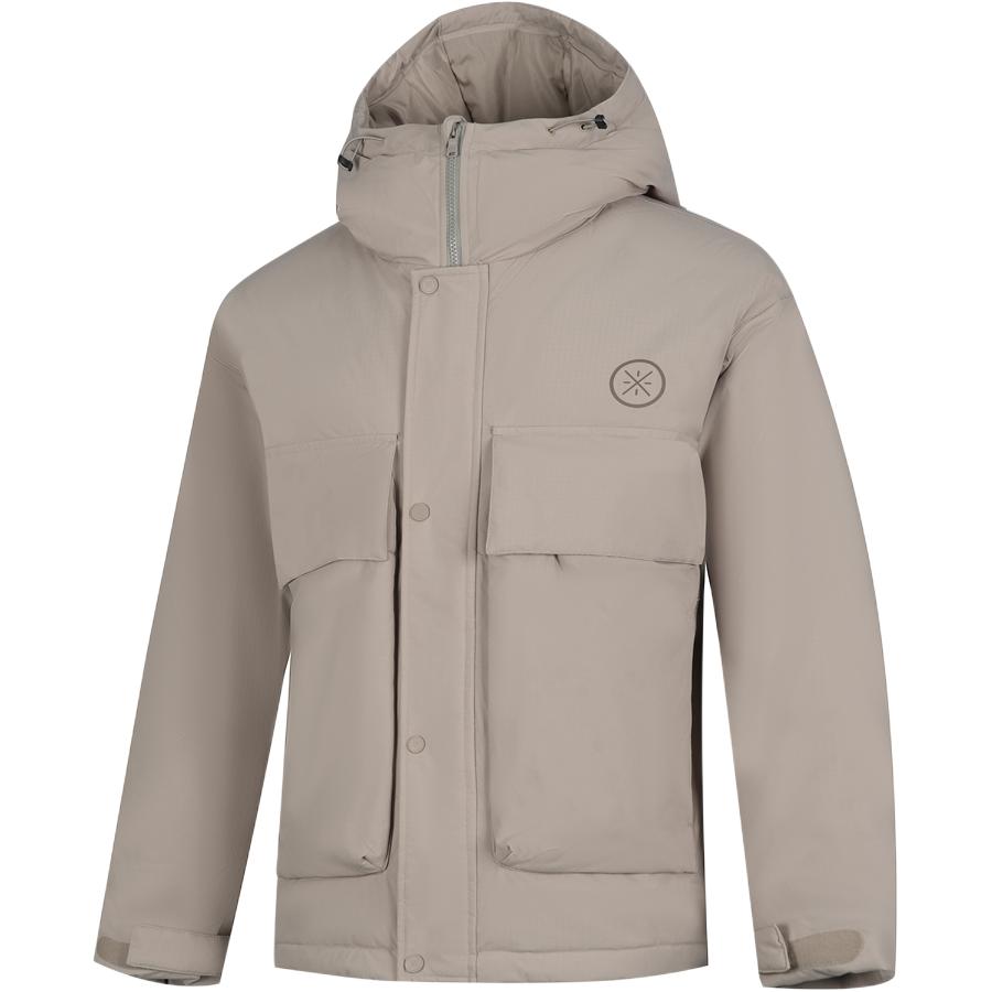 Li Ning Sports Lifestyle Series Wade Collection Solid Color Zipper Hooded Versatile Casual Down Jacket Men Outerwear AYMV063-2 L
Li Ning Sports Lifestyle Series Wade Collection Solid Color Zipper Hooded Versatile Casual Down Jacket Men Outerwear AYMV063-2 L