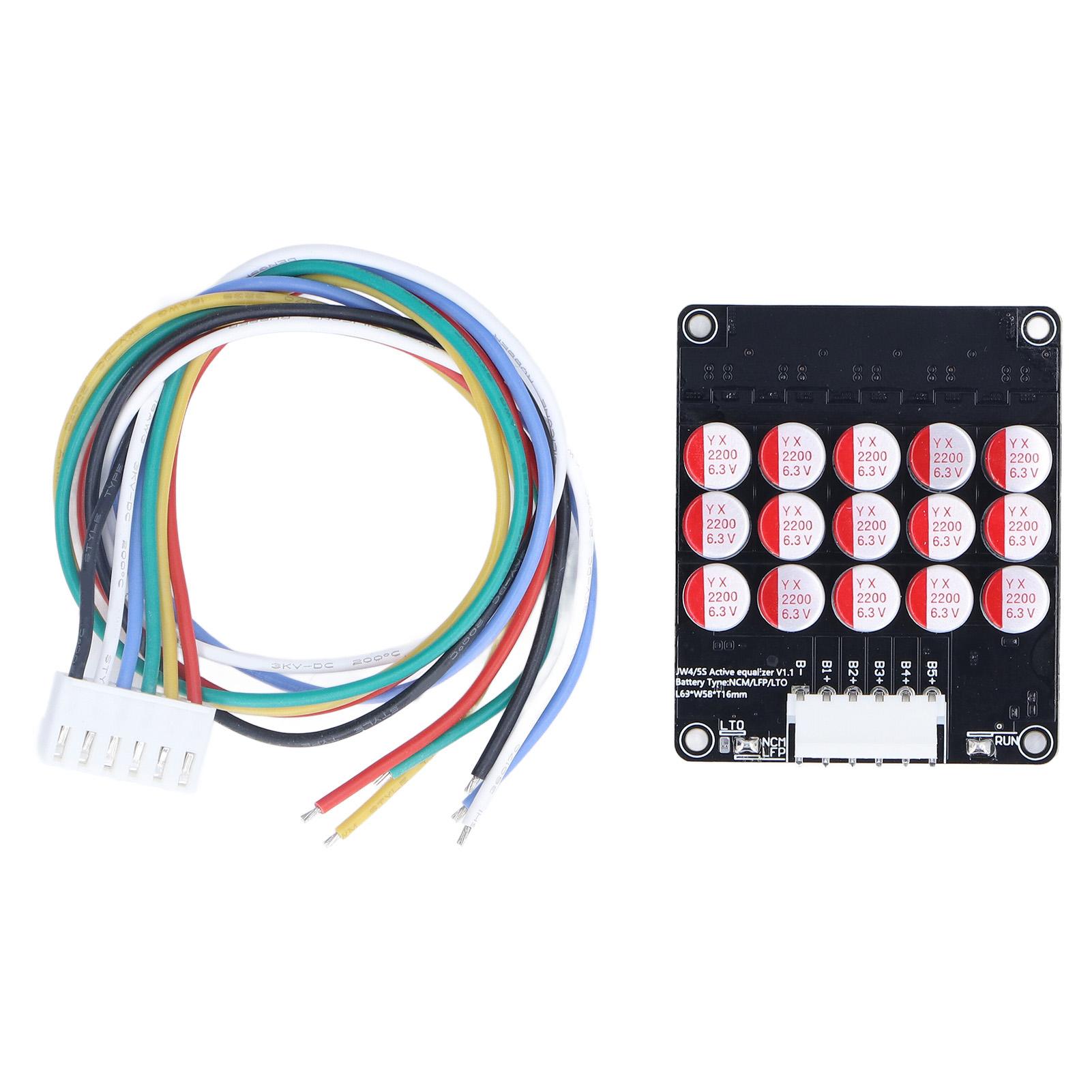 Battery Active Equalizer Universal Cell Balancer Balance Board 5A for LTO LFP LPO NCM45S
Battery Active Equalizer Universal Cell Balancer Balance Board 5A for LTO LFP LPO NCM45S